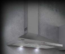 CAMPANA NODOR SCALA 90 INOX DECORATIVA PIRAMIDAL 740 M3 LUCES LED (5 A) CAMPANA NODOR SCALA 90 INOX DECORATIVA PIRAMIDAL 740 M3 LUCES LED (5 A)