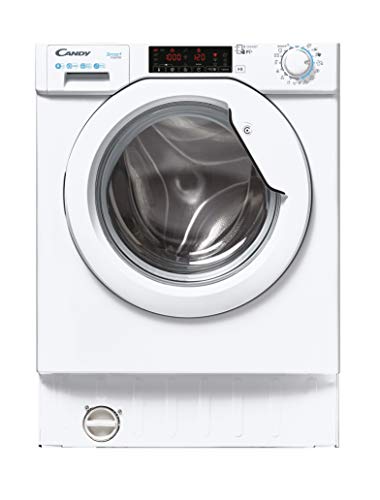 Candy - CBWO 49TWME-S - Lavadora de integración, 9 Kgs, 1400rpm, Inverter, Wi-Fi, 9 programas rápidos, 48dba, Clase A+++ -20% Candy - CBWO 49TWME-S - Lavadora de integración, 9 Kgs, 1400rpm, Inverter, Wi-Fi, 9 programas rápidos, 48dba, Clase A+++ -20%