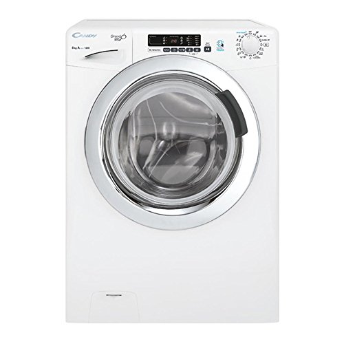 Candy - GSV34 126DC3/2S - Lavadora Carga Frontal - NFC - 6KGS - 1200RPM - 34CM Profundidad- Clase A+++AB - Color Blanco Candy - GSV34 126DC3/2S - Lavadora Carga Frontal - NFC - 6KGS - 1200RPM - 34CM Profundidad- Clase A+++AB - Color Blanco