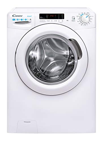Candy Smart CSWS 4852DWE/1-S, Lavadora secadora, 8+5Kgs, 1400rpm, Función vapor, NFC, Certificado lana, Ciclos rápidos, Clase A, Blanco Candy Smart CSWS 4852DWE/1-S, Lavadora secadora, 8+5Kgs, 1400rpm, Función vapor, NFC, Certificado lana, Ciclos rápidos, Clase A, Blanco