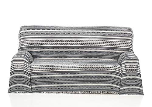 Cardenal Textil Azteca Foulard Multiusos, Gris, 180x290 cm Cardenal Textil Azteca Foulard Multiusos, Gris, 180x290 cm