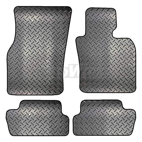 Carsio ZCUT-3347-(2 x Velcro) Juego de Alfombrillas de Goma para Coche de 4 Piezas, 2 pestañas de fijación para Adaptarse – Mini F56 de 3 Puertas a Partir de 2014, Color Negro Carsio ZCUT-3347-(2 x Velcro) Juego de Alfombrillas de Goma para Coche de 4 Piezas, 2 pestañas de fijación para Adaptarse – Mini F56 de 3 Puertas a Partir de 2014, Color Negro
