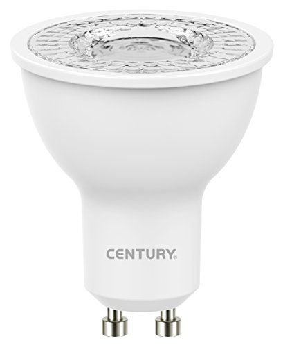 CENTURY LEXAR - Lámpara LED (60 W, GU10, A+, 550 lm, 20000 h, Blanco cálido)