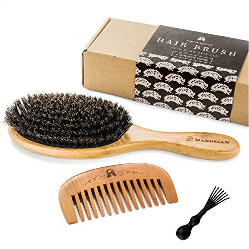 Cepillo de pelo de cerdas de jabalí MUY SUAVE con Peine de Madera. Hace que tu Cabello Sea Brillante y Sedoso con Esfuerzo Dedicado. Este Cepillo no Atraviesa el Cabello Fácilmente. No Antiestático Cepillo de pelo de cerdas de jabalí MUY SUAVE con Peine de Madera. Hace que tu Cabello Sea Brillante y Sedoso con Esfuerzo Dedicado. Este Cepillo no Atraviesa el Cabello Fácilmente. No Antiestático