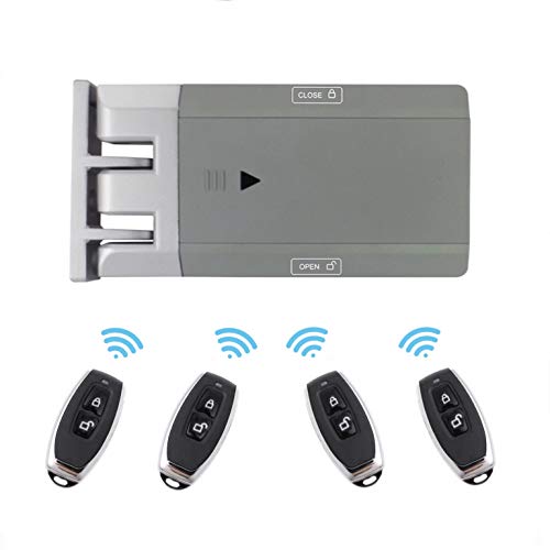Cerradura Electrónica Invisible, Cerradura Inalámbrica Inteligente, Con 4 Control Remotos, Función Táctil Abrir y Cerrar, Cerradura sin LLaves Cerradura Electrónica Invisible, Cerradura Inalámbrica Inteligente, Con 4 Control Remotos, Función Táctil Abrir y Cerrar, Cerradura sin LLaves