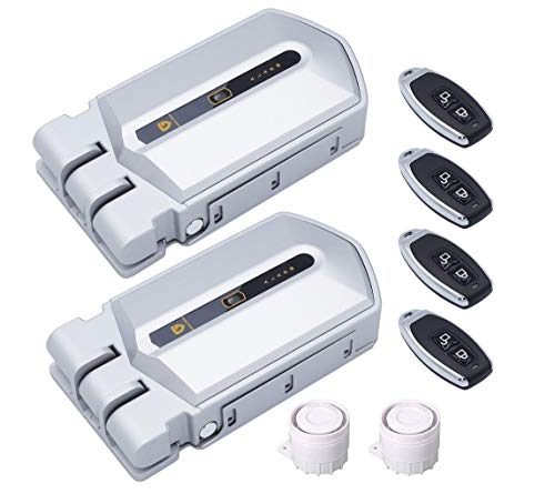 Cerradura Invisible con alarma Golden Shield Alarm - Controla Dos cerraduras electrónicas Invisibles con alarma con un mismo mando