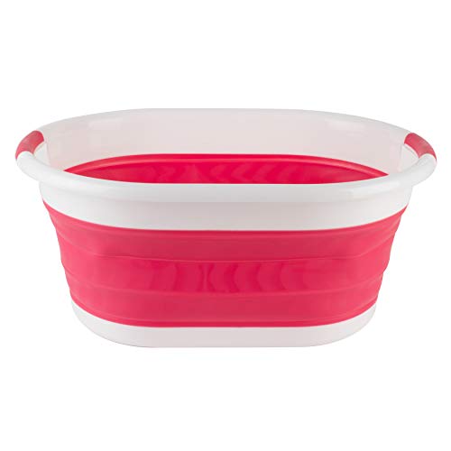 Cesta plegable ovalada para la ropa Beldray LA034816, rojo Cesta plegable ovalada para la ropa Beldray LA034816, rojo