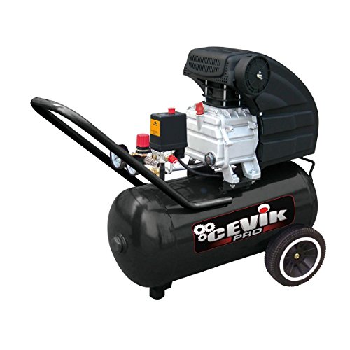 Cevik CA-PRO50 - Monoblock Portátiles 230V- 2,5HP- 50 Lt.- 8 BAR- 205 Lt./ min.