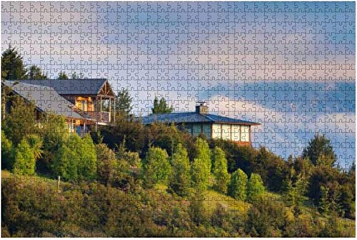 Chalet Mountain Houses Mountain, Royalty Rompecabezas de madera para adultos Regalo creativo Juguetes Rompecabezas Decoración del hogar, 1000 piezas, 75 * 50 cm Chalet Mountain Houses Mountain, Royalty Rompecabezas de madera para adultos Regalo creativo Juguetes Rompecabezas Decoración del hogar, 1000 piezas, 75 * 50 cm