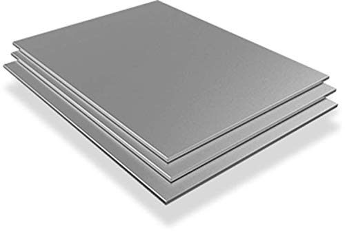 Chapa de acero inoxidable V2A 1.4301, 2 mm, corte de 100 mm hasta 2000 mm, Blech