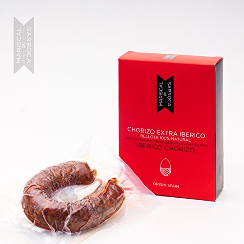 Chorizo herradura extra iberico bellota 100% natural - 200g de Mariscal & Sarroca