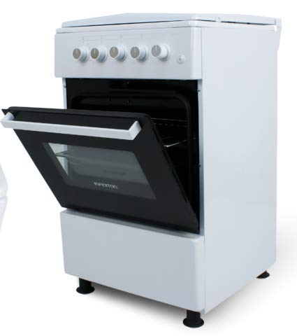 COCINAS DE GAS CON HORNO CC5051HEB INFINITON (4 FUEGOS, Blanco, Cocina independiente, Placa + Horno, Kit Gas Natural, Doble Puerta Vidrio Horno, Quemadores con Seguridad) COCINAS DE GAS CON HORNO CC5051HEB INFINITON (4 FUEGOS, Blanco, Cocina independiente, Placa + Horno, Kit Gas Natural, Doble Puerta Vidrio Horno, Quemadores con Seguridad)