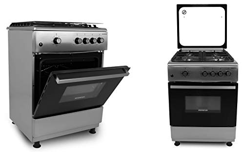 COCINAS DE GAS CON HORNO CC6867EHIX INFINITON (4 FUEGOS, Inox, Cocina independiente, Placa + Horno, Kit Gas Natural, Doble Puerta Vidrio Horno, Quemadores con Seguridad) COCINAS DE GAS CON HORNO CC6867EHIX INFINITON (4 FUEGOS, Inox, Cocina independiente, Placa + Horno, Kit Gas Natural, Doble Puerta Vidrio Horno, Quemadores con Seguridad)