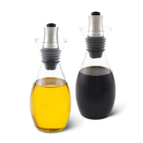 Cole & Mason P9A H103028 Cole & ~ Mason Flow Select-Set de Regalo de Aceite y vinagre, 10,5 x 19,5 x 23,5 cm, 10.5 x 19.5 x 23.5 cm Cole & Mason P9A H103028 Cole & ~ Mason Flow Select-Set de Regalo de Aceite y vinagre, 10,5 x 19,5 x 23,5 cm, 10.5 x 19.5 x 23.5 cm