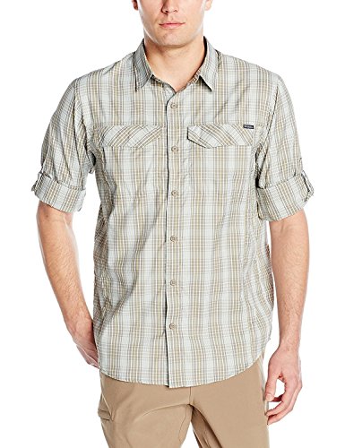 Columbia Silver Ridge Lite - Camisa de Manga Larga para Hombre, Hombre, 1711581, Kettle Plaid, XL