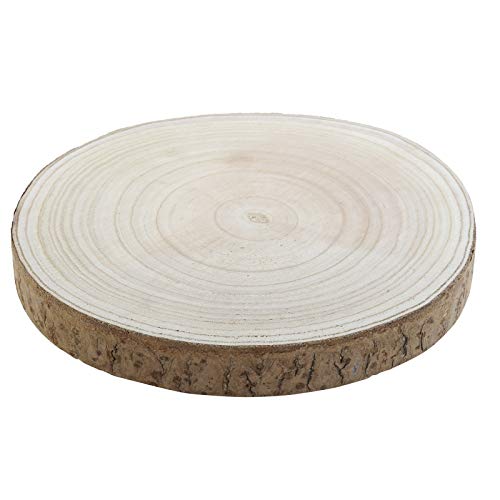 D,casa - Centro de Mesa Madera Paulownia Tronco 26 cm D,casa - Centro de Mesa Madera Paulownia Tronco 26 cm