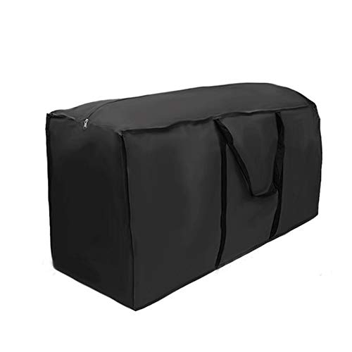 DIYARTS 210D Bolsa de Almacenamiento Grande Bolsa Plegables para Ropa de Tela Oxford Impermeable Organizador de Viaje para Acampar Funda de Transporte Ligera con Cremallera (173 * 76 * 51cm)