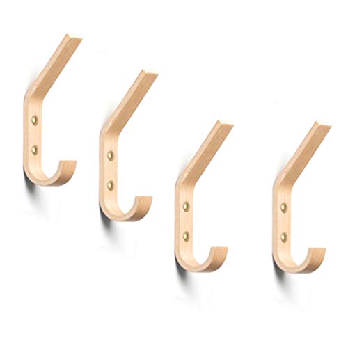 DOITOOL Ganchos de Pared de Madera Colgador de Pared Vintage Ganchos de Madera para Abrigos Llavero Ganchos para Sombreros Montados en La Pared para Colgar Sombreros Bolsas Toallas DOITOOL Ganchos de Pared de Madera Colgador de Pared Vintage Ganchos de Madera para Abrigos Llavero Ganchos para Sombreros Montados en La Pared para Colgar Sombreros Bolsas Toallas