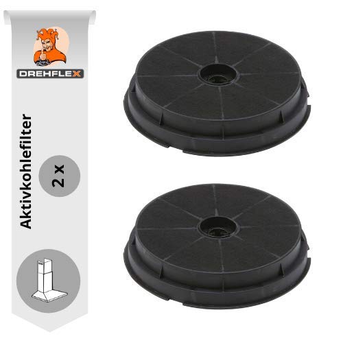 DREHFLEX – Filtro de carbón 2 pieza filtro de carbón activo filtro de carbono para campana 190 mm, aptas para refsta hauben – Válido para filtros de carbón K25. DREHFLEX – Filtro de carbón 2 pieza filtro de carbón activo filtro de carbono para campana 190 mm, aptas para refsta hauben – Válido para filtros de carbón K25.