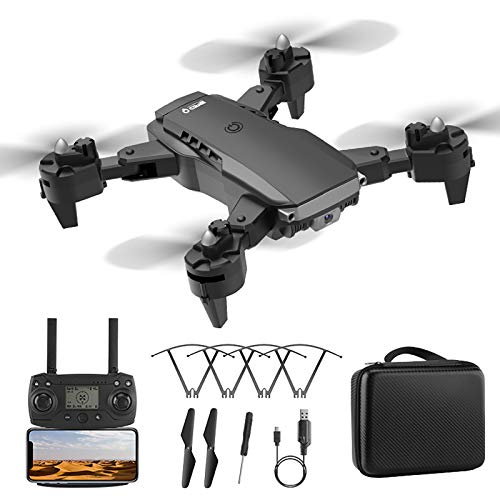 Drone GPS con cámara Dual 4K, UHD FPV Quadcopter Drones para Adultos con Retorno automático a casa, Sígueme, Brazo Plegable Drone K2 Upgrade