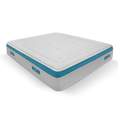 Duérmete Online Colchón Viscoelástico Visco SANEX Antibacterial | Alto Confort y Máxima Higiene | Altura 28 cm, Viscogel, 90x190 Duérmete Online Colchón Viscoelástico Visco SANEX Antibacterial | Alto Confort y Máxima Higiene | Altura 28 cm, Viscogel, 90x190