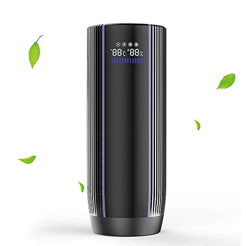 EPILUM Purificador de Aire Ionizador para Auto con Filtro HEPA con Pantalla LCD Generador de Iones Negativos Eliminar el Humo, Polvo, PM2,5 Alergias, Gérmenes EPILUM Purificador de Aire Ionizador para Auto con Filtro HEPA con Pantalla LCD Generador de Iones Negativos Eliminar el Humo, Polvo, PM2,5 Alergias, Gérmenes