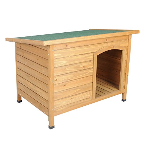 EUGAD Casetas para Perros de Madera Jaula/Casa para Perros Gatos Conejo Cobaya Impermeable 103x71x66 cm Rojo Brillante 0036HT EUGAD Casetas para Perros de Madera Jaula/Casa para Perros Gatos Conejo Cobaya Impermeable 103x71x66 cm Rojo Brillante 0036HT