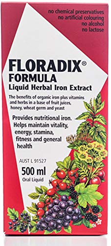 Floradix Liquid Iron Formula 500ML