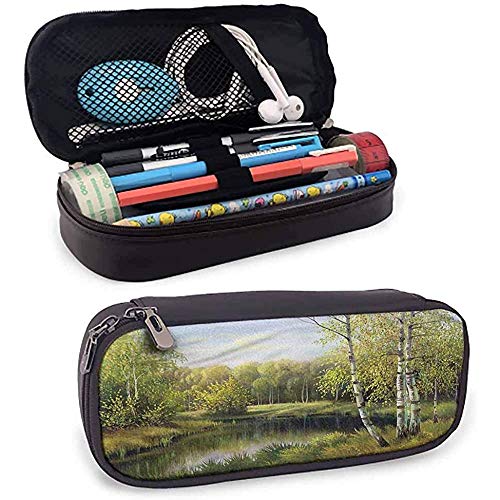 Forest Pencil Case, Abedules Otoño Artwork Stationery Stationery Forest Pencil Case, Abedules Otoño Artwork Stationery Stationery
