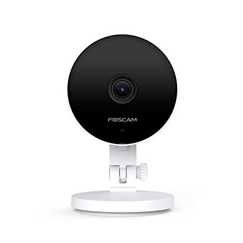 Foscam C2M Cámara IP WiFi 2MP, Seguridad, AI Detección Humana, Audio Bidireccional, Visión Nocturna, Compatible con Alexa, (P2P, 1080p, ONVIF) (Blanco)