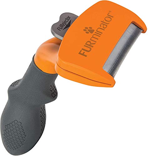 Furminator Undercoat deShedding Tool para perros medianos de pelo largo Furminator Undercoat deShedding Tool para perros medianos de pelo largo