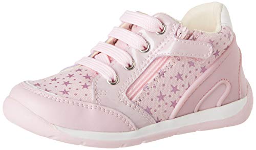 Geox B Each Girl C, Zapatillas para Bebés, Rosa (Pink C8004), 19 EU Geox B Each Girl C, Zapatillas para Bebés, Rosa (Pink C8004), 19 EU