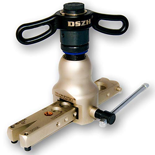 GOLDMAN SERVICE Abocardador excéntrico de Tubos Aire Acondicionado y calefacción. Abocinador expansor con empuñadura de trinquete de fontanería para tubería de Cobre. 1/4" hasta 3/4". GOLDMAN SERVICE Abocardador excéntrico de Tubos Aire Acondicionado y calefacción. Abocinador expansor con empuñadura de trinquete de fontanería para tubería de Cobre. 1/4" hasta 3/4".