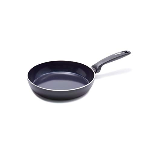 GreenPan Sartén Antiadherente de Cerámica, Apto para Todo Tipo de Cocinas, Inducción, Horno y Lavavajillas, 20 cm, Negra