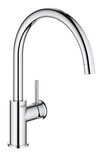 Grohe Bauclassic - grifo de cocina, monomando de fregadero caño en C Grohe Bauclassic - grifo de cocina, monomando de fregadero caño en C