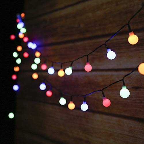 Guirnalda Luces Exterior Solar,Tomshine 50LED 6.9m Cadena de Luces Bolas Led Decorativas,IP44 Impermeable 8 Modos,Guirnaldas Luminosas para Exterior,Interior,Jardines Fiesta de Navidad (multicolor) Guirnalda Luces Exterior Solar,Tomshine 50LED 6.9m Cadena de Luces Bolas Led Decorativas,IP44 Impermeable 8 Modos,Guirnaldas Luminosas para Exterior,Interior,Jardines Fiesta de Navidad (multicolor)