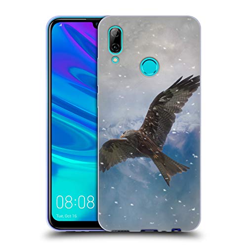 Head Case Designs Oficial Simone Gatterwe Águila voladora Animales Carcasa de Gel de Silicona Compatible con Huawei P Smart (2019)