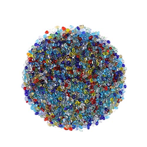 Healifty Gemas de Vidrio Cuentas Vidrio Decorativo Arena Roca Coloful Piedras de Cristal para acuarios terrarios jarrones de Vidrio jarrones de Vidrio 0.44 LB / 200g Healifty Gemas de Vidrio Cuentas Vidrio Decorativo Arena Roca Coloful Piedras de Cristal para acuarios terrarios jarrones de Vidrio jarrones de Vidrio 0.44 LB / 200g