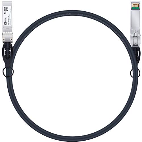 H!Fiber.com 10 GB/s SFP+ DAC Cable 2-Metro Pasivo, Compatible con Cisco SFP-H10GB-CU2M, Ubiquiti, Netgear, D-Link, TP-Link, Zyxel, and Other Open Switches