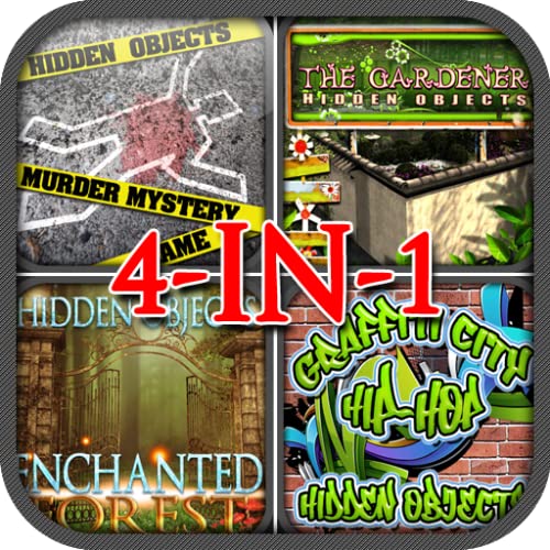 Hidden Objects Quest 4-in-1 Game Bundle Pack (Kindle Tablet Edition)