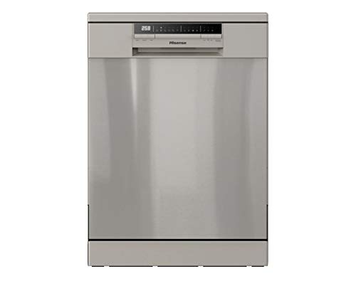 Hisense HS60240X - Lavavajillas Clase A++, Capacidad para 13 servicios, Acero Inoxidable, 60 Cm, 6 Programas, Silencioso, 2 Cestas, Filtro autolimpiable, Contador digital con programa Ecológico Hisense HS60240X - Lavavajillas Clase A++, Capacidad para 13 servicios, Acero Inoxidable, 60 Cm, 6 Programas, Silencioso, 2 Cestas, Filtro autolimpiable, Contador digital con programa Ecológico