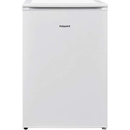 Hotpoint H55VM1110W - Frigorífico independiente con congelador, 84 x 54 cm, 134 L, color blanco