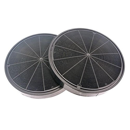 Kit de 2 filtros de carbón, diámetro de 19,6 cm, diseño de campana extractora roblin 5403004 roblin eole 650