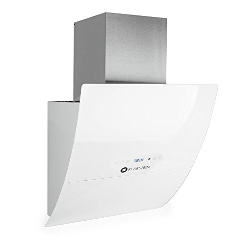 Klarstein Annabelle Eco 60 Campana extractora de pared - 60cm, Clase energética A, Función Aspiración/Ventilación, 3 Niveles potencia, 650 m³/h, Mando a distancia, Control táctil, LED, Blanco Klarstein Annabelle Eco 60 Campana extractora de pared - 60cm, Clase energética A, Función Aspiración/Ventilación, 3 Niveles potencia, 650 m³/h, Mando a distancia, Control táctil, LED, Blanco