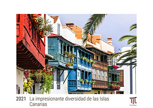 La impresionante diversidad de las Islas Canarias 2021 - Edición Blanca - Timokrates calendario de pared, calendario de fotos - DIN A3 (42 x 30 cm)