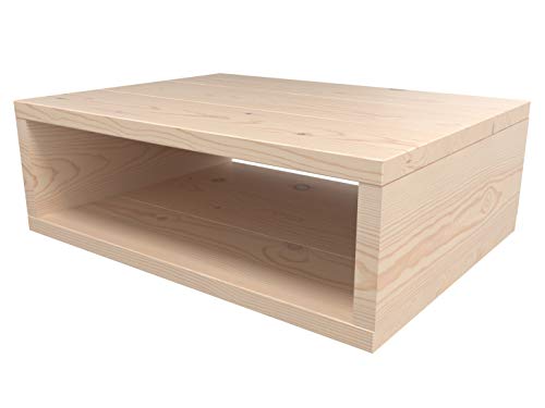 LA WEB DEL COLCHON - Mesita Vintage Alepo 35 (cms.) x 34,5 x 15 (cms.) Crudo sin Pintar |Mesilla de Noche | Mesilla de Madera | Estilo nórdico | Mueble Madera LA WEB DEL COLCHON - Mesita Vintage Alepo 35 (cms.) x 34,5 x 15 (cms.) Crudo sin Pintar |Mesilla de Noche | Mesilla de Madera | Estilo nórdico | Mueble Madera