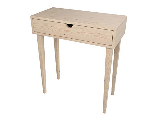 LA WEB DEL COLCHON - Sinfonier de 1 cajón de 70 cms Vintage Todas x Madera de Pino Crudo sin Pintar LA WEB DEL COLCHON - Sinfonier de 1 cajón de 70 cms Vintage Todas x Madera de Pino Crudo sin Pintar