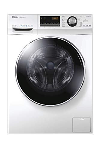 Lavadora carga frontal - Haier HW100-B14636, 10kg, 1400rpm, Motor Direct Motion, 67dB, ABT, A+++(-50%), Blanco