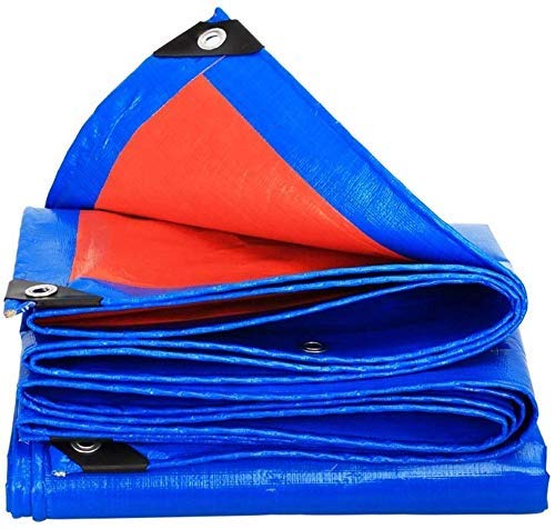 Lonas para Carpas Lona para Todo Uso Heavy Duty Blue Orange -0.35mm 180g / m2