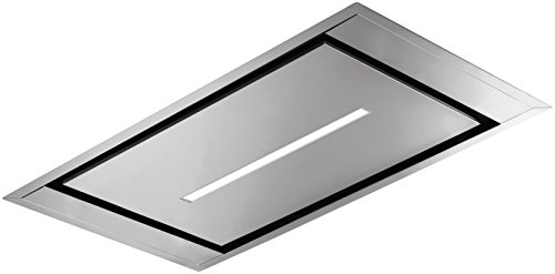 Mepamsa Cielo 90 Campana aspirante de isla, acero inoxidable, 4 W, Vidrio Templado, 4 Velocidades Mepamsa Cielo 90 Campana aspirante de isla, acero inoxidable, 4 W, Vidrio Templado, 4 Velocidades